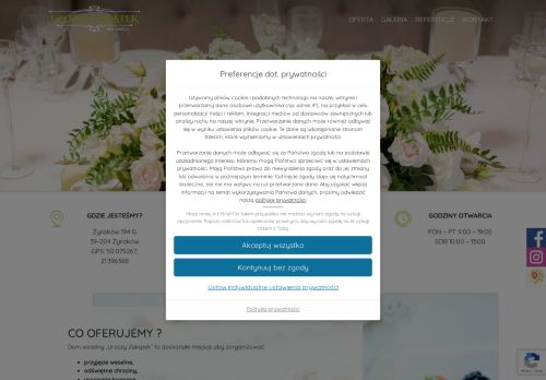 Uroczy Zakątek Dom Weselny